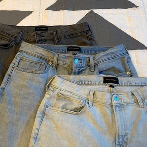 Bundle of 3 mens Free Assembly jeans size 34-30.